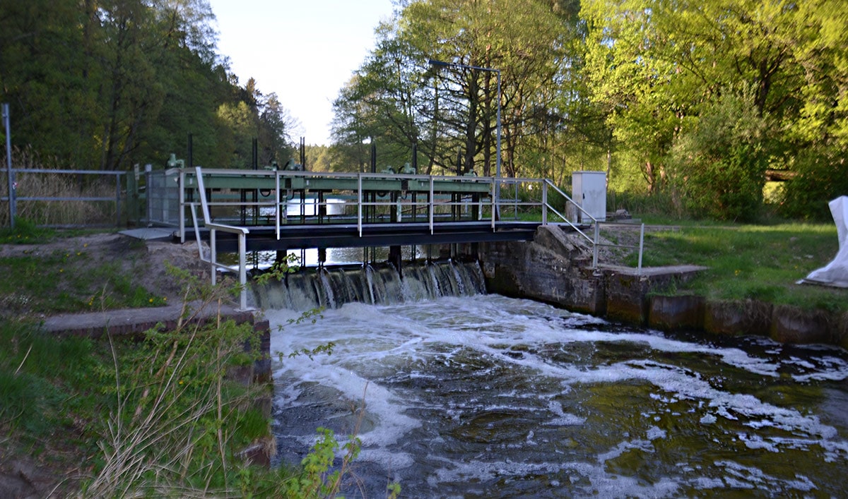 Wehrbau als Beispieljob eines Bauingenieurs mit Fokus Wasserbau